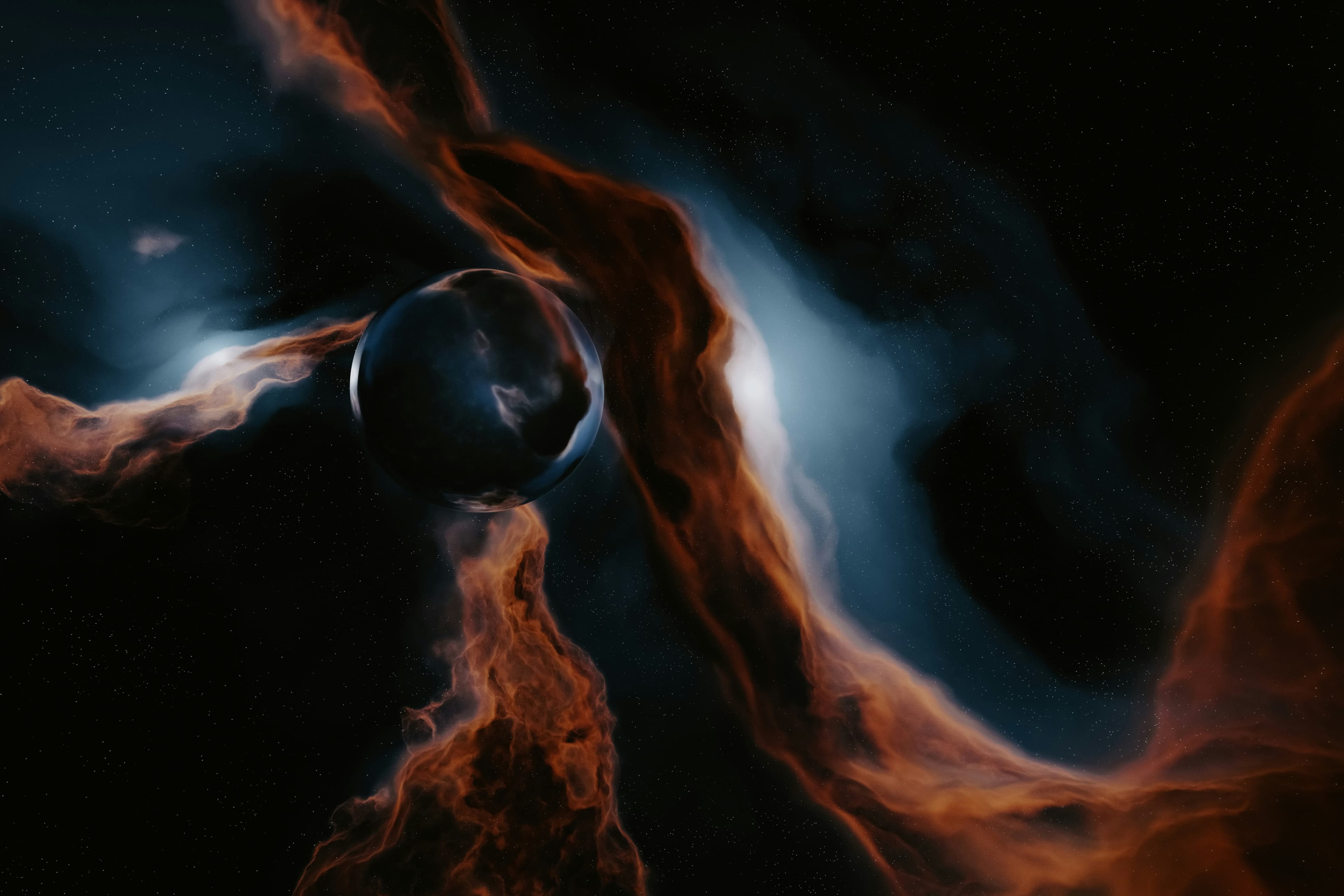 Abstract dark art